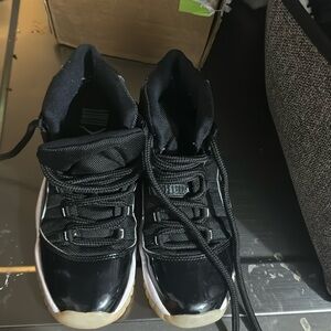 Kids black Jordans